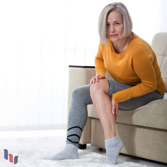 Women Diabetic Ankle Green Socks  Super Soft Thin Bamboo Wide Loose Non-Binding - Picture 5 of 7